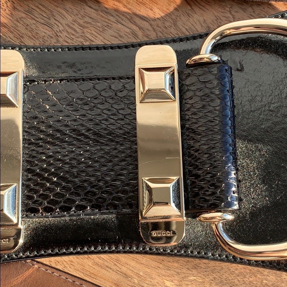 Vintage Gucci kimono style belt - Picture 6 of 8